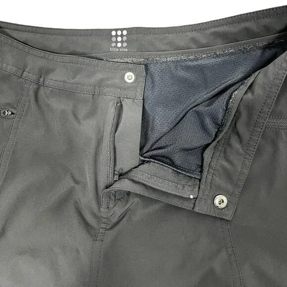 Title Nine Swingtastic Golf Skort Sz 8 Gray Pickleball Tennis Minimalist Stretch - Picture 4 of 9